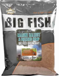 Dynamite Pastura Big Fish Marine Halibut Hemp Grounbait 1.8kg 