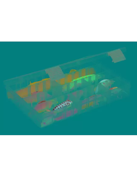 Plano 2-3620 Box Scatola 24 Scomparti Modulabili Cassette Pesca Plano