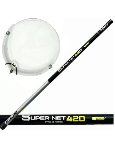 Kolpo Super Net Guadino Completo Con Testa Galleggiante Guadini Kolpo