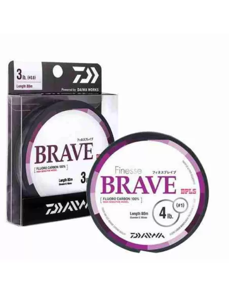 Daiwa Brave Fluorocarbon 80 mt Finesse