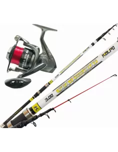 Kolpo Combo Fishing from Boat Barrel in Carbon Reel and Wire 