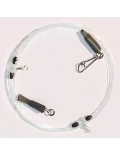 Kolpo Trave Surf In Fluorocarbon Two-Attacks with Stopper Made in Italy 