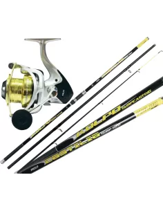 Kolpo Reed in Carbon 3 Sections Reel 7000 Fishing Surfcasting 