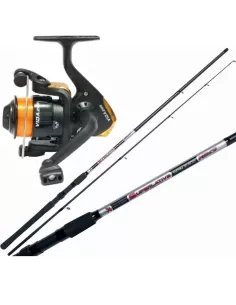 Kolpo Kit Spinning Rod Superlative Reel Vida with Wire 