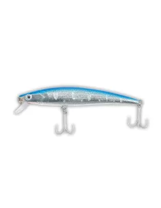 Lineaeffe Crystal Minnow Artificial Spinning Train Coastal Blue Silver 