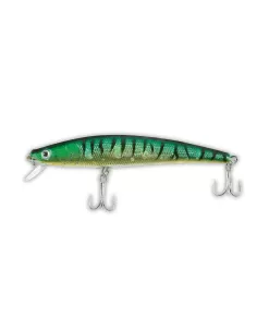 Lineaeffe Crystal Minnow Artificial Spinning Train Coastal Tiger Green 