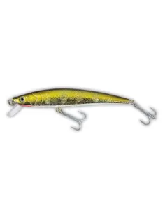 Lineaeffe Crystal Minnow Artificial Spinning Train Coast Black Yellow 