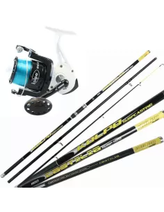 Kolpo Kit Fishing Surfcasting Cane Castilia reel Kig Sea 8000 