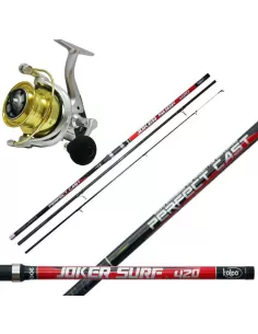 Kolpo Kit Surf Casting Top Carbon Barrel Reel 7000 
