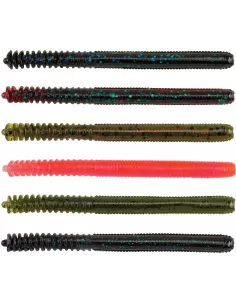 Berkley Lugworm Bait Siliconica fishing black bass 10 cm 20 pcs