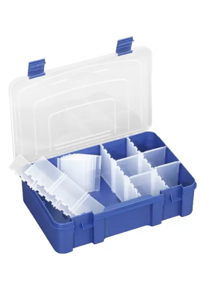 Kolpo Scatola Porta Accessori Artificiali e Minuteria da Pesca 276 x 188 x 75 mm 15 Scomparti Cassette Pesca Kolpo
