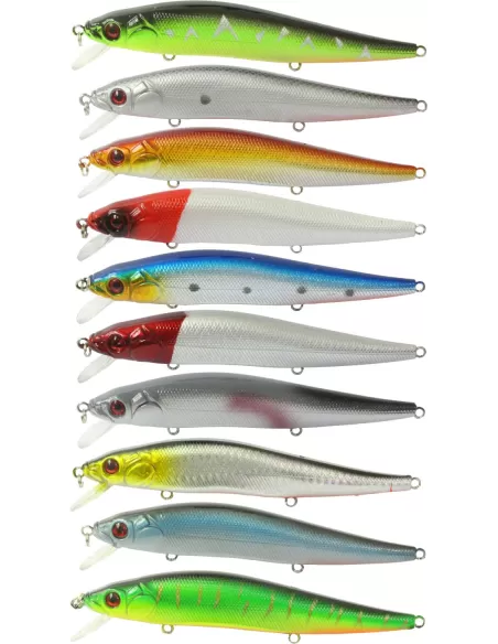 Kit 10 pz Yamashiro Life Hard Minnow Artificiale Galleggiante 14 cm 22 gr Esche Artificiali Yamashiro
