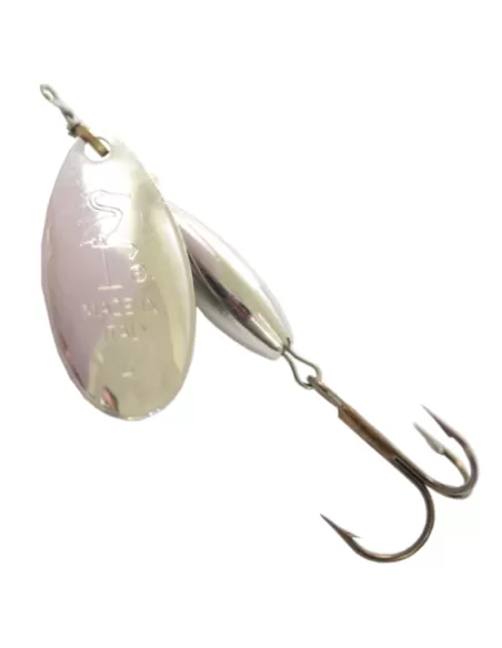Heron Lucciola Paletta Argento Cucchiaino Pesca Spinning Esche Artificiali Heron