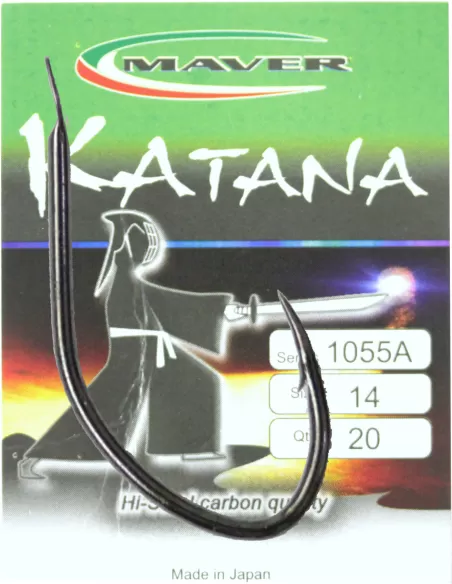 Katana Ami 1055A Barb Becco Aquila 20 pz Ami da pesca Maver