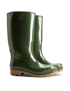 Demar Grander Knee Boot in Nautical PVC Anti-Slip Tessellate 