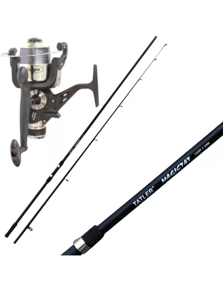 Tatler Combo Fishing Carpfishing Rod and Baitrunner Reel