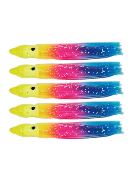 Tatler Octopus Classic Multicolor 5 pz 60 mm Esche Artificiali Tatler