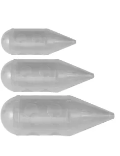 Sele Livebait Feeder Transparent Pasturator Adjustable in 3 Sizes 