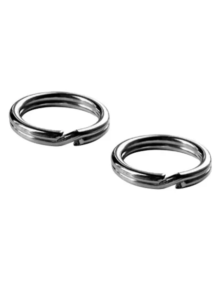Split Ring Anellini in Acciaio Confezione da 10 pz Accessori mare Sele