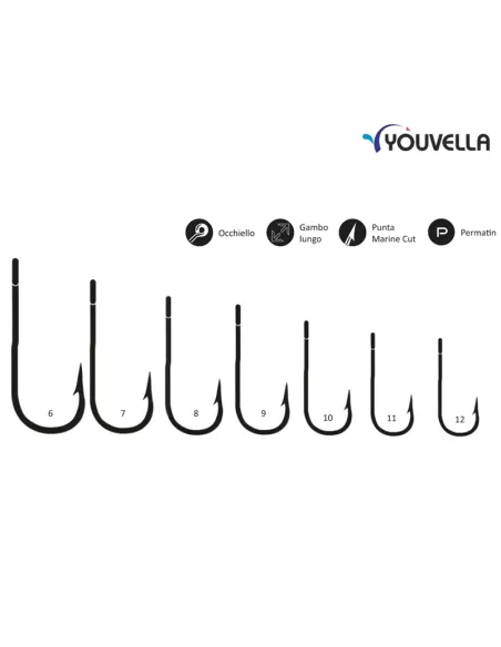 Youvella Ami Series 65735 Long Stem with Eyelet 100 pcs