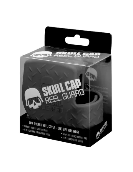 13 Fishing Skull Cap Guscio Protezione Per Mulinello Nero Borse da pesca 13 Fishing