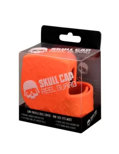 13 Fishing Skull Cap Shell Protection For Orange Reel 