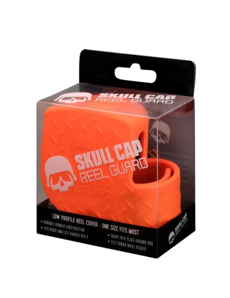 13 Fishing Skull Cap Shell Protection For Orange Reel