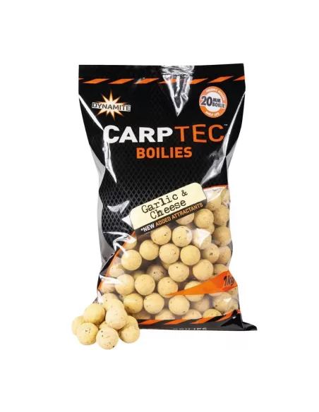 Dynamite Boilies Carptec Garlic Cheese 1 kg Carpfishing Dynamite