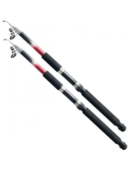 Due Canna da Pesca Telescopica Ingombro Ridotto 60 cm Special Travel Canne da pesca Kolpo