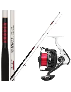 Sturgeon Fishing Kit with Reel Rod and Thread 
