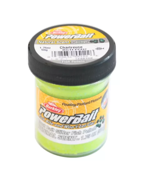Berkley Powerbait Glitter Trout Bait Pastella per Trote Pellets Esche da pesca Berkley