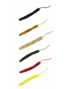 Kolpo Nashi Worm Silicone Fishing Special Area and Rock Fishing 60 mm 0.2 gr 10 pcs 