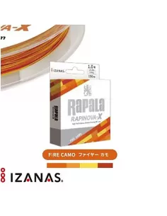 Rapala Rapinova Braided Fire Camo 150 mt 