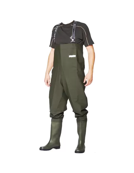 Wader Waterproof Fishing Suit with Braces