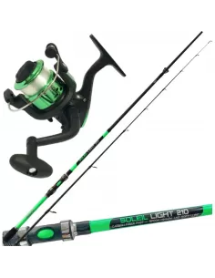 Kit Spinning Light Special Spoon Reel and Wire 