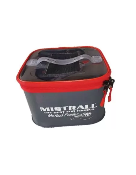 Mistrall Peat Waterproof Hard Bag for Fishing Equipment 24x24x15 cm