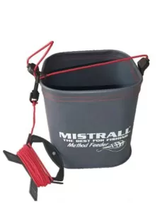 Mistrall Peat Bucket With Water Rope 20x20x20 cm 