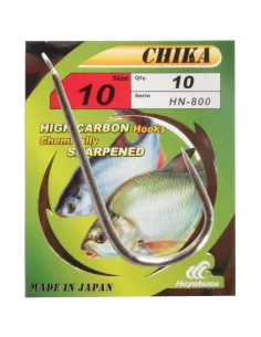 Hayabusa HN-800 Fishing Hooks High Carbon Micro Barb 10 pcs 