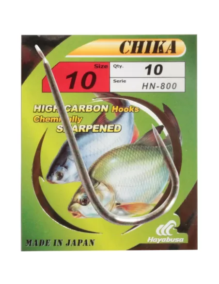 Hayabusa HN-800 Fishing Hooks High Carbon Micro Barb 10 pcs