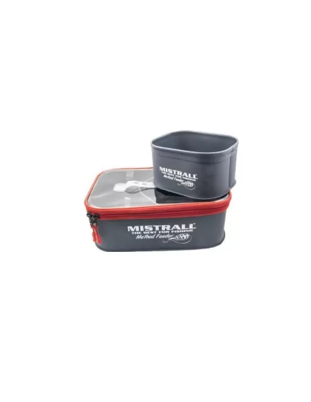 Mistrall Torba Borse Rigide Impermeabili per Attrezzatura da Pesca Set 3 pz Borse da pesca Mistrall
