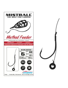 Mistrall Ami Legati Per la Pesca method Feeder 10 cm 10 Ami 