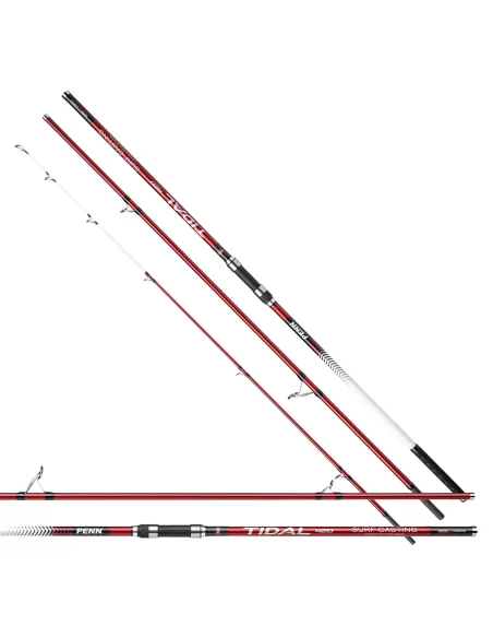 Penn Tidal Canne Surfcasting 4.20 mt 100 300 gr 3 sezioni in Carbonio 30T Canne da pesca Penn