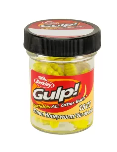 Berkley Gulp Honey Yellow Camole for Trout Fishing 