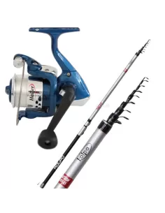 Fishing Kit Trout Lake Rod carbon reel and wire