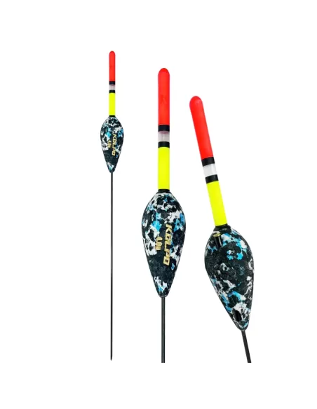 Kolpo Ciad Galleggiante in Eva Indistruttibile Porta Starlite 4.5 mm Antenna Multicolor Galleggianti e bombarde Kolpo