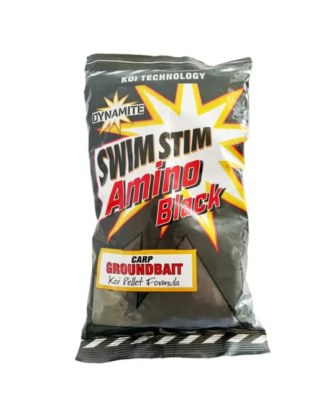 Dynamite Swim Groundbait Amino Black 900 gr - fishing tackle