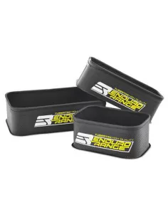 Tubertini PVC Containers for Small Parts and Accessories in 3 Sizes 