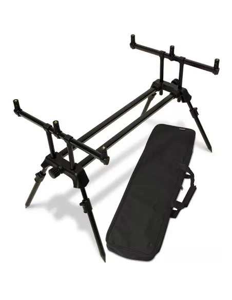 Ngt Rod Pod Dual Line Plus Pod Carpfishing con Custodia Carpfishing NGT