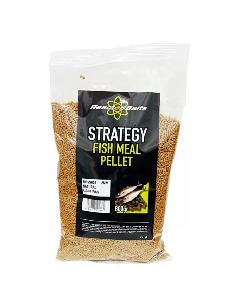 Maver Reactor Bait Natural Light Fish 800 gr Pellet 2 mm - fishing tackle