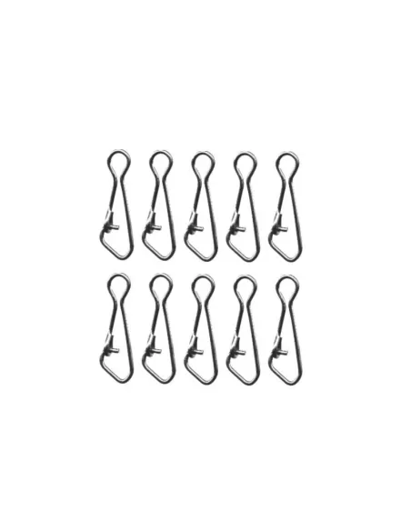 Mistrall Moschettoni Universali 10 pz Minuteria Mistrall